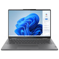 لينوفو يوجا 7 2 في 1 14IML9 /ألترا 5 125H، 14C/شاشة 14 بوصة WUXGA لمس/16 جيجابايت LPDDR5x-7467 ذاكرة رام ملحومة/512 جيجابايت M.2 2242 NVMe SSD/رسومات إنتل آرك مدمجة/ويندوز 11 هوم/رمادي عاصف/إضاءة خلفية، عربي-إنجليزي/ضمان سنتين + قلم + حافظة 14 بوصة