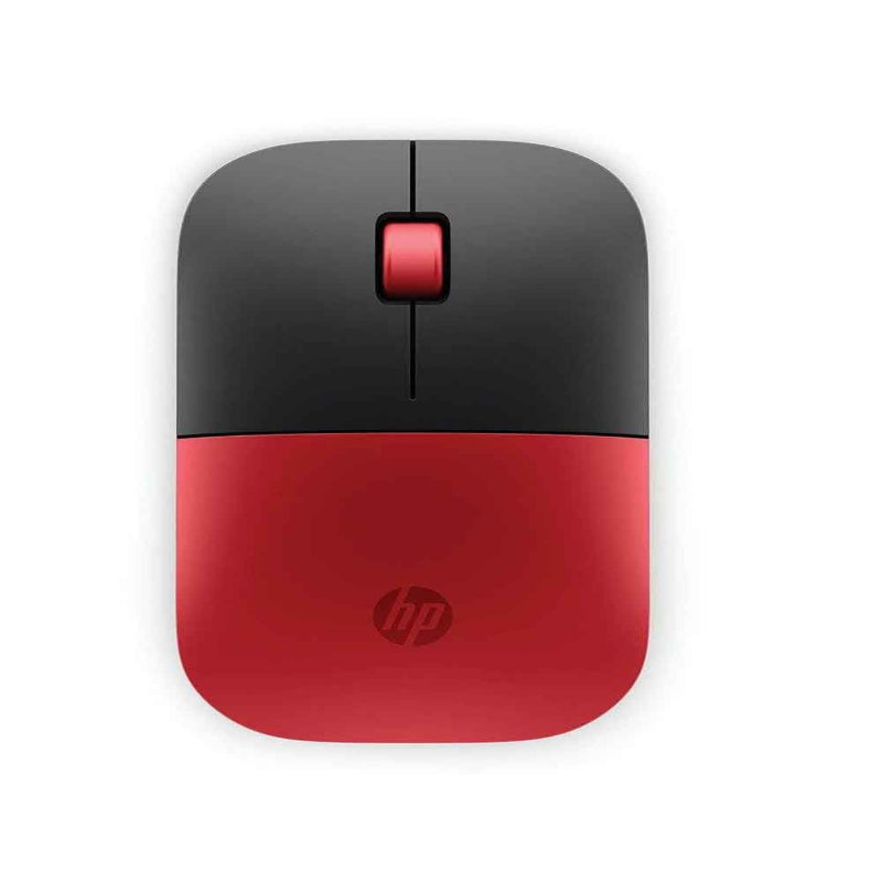 HP Z3700 Wireless Mouse - Up to 1200 dpi / Black/Cardinal Red Color