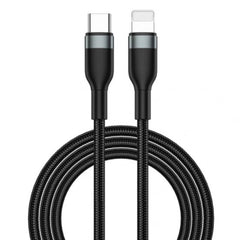 WIWU Consice 30W C-L Cable Wi-C017 C-L (2M) Black