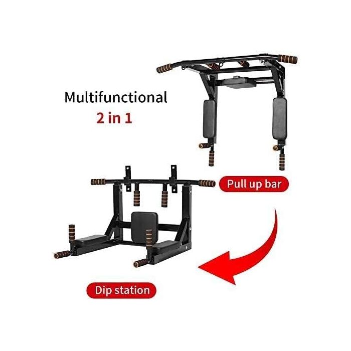 NHE Wall Mounted Multifunctional Pull Up Bar
