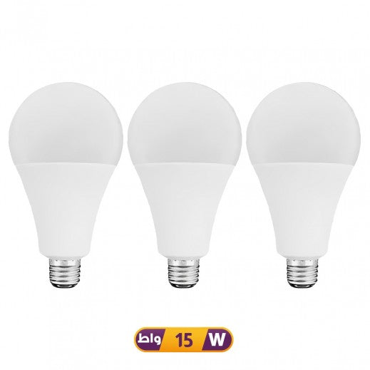 NHE LED Bulb Light 15W E2715 PACK OF 3 PCS