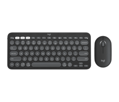 Logitech Pebble 2 Keyboard Mouse Combo - Tonal Graphite (Eng/Arb)