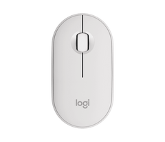 Logitech Pebble 2 M350s Wireless/Bluetooth Mouse - Tonal White