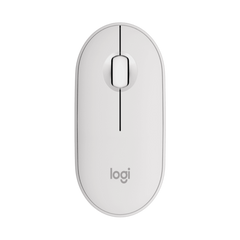 Logitech Pebble 2 M350s Wireless/Bluetooth Mouse - Tonal White