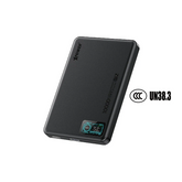 XPower MagDigita² 2nd Gen Color TFT Display PD 3.0+QI2 MagCharge 10000mAh Power Bank - Black