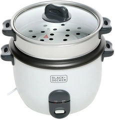 Black & Decker 1.8 Ltr. Rice Cooker with Glass Lid - RC1850-B5