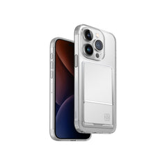 UNIQ HYBRID IPHONE 15 PRO AIR FENDER ID - NUDE (TRANSPARENT) (EOL)