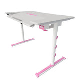 SADES Alpha Gaming Table With USB Hub - PINK