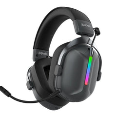 سماعة رأس لاسلكية مثبتة على الرأس من ساديس ديفندر بثلاثة أوضاع، لون أسود