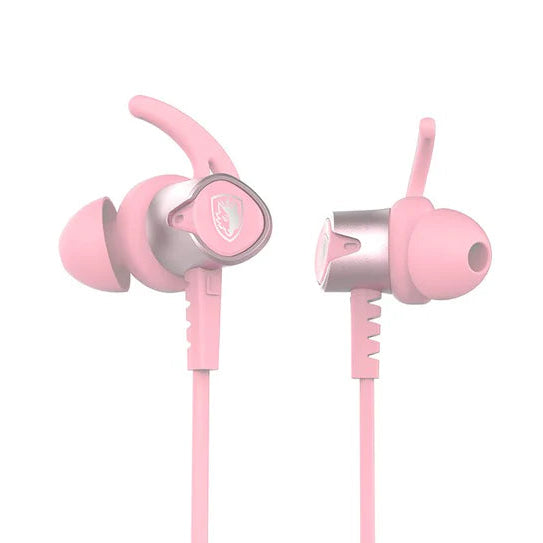 Sades Wings20 Gaming Earphone(SA-606) pink