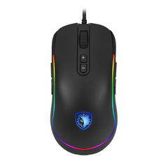 Sades Relover Gaming Mouse RGB Lighting