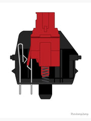 SADES Keyboard Sickle Mechanical Gaming red K13