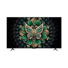 تلفزيون TCL 75C6K صغير الحجم بتقنية LED بدقة 4K وشاشة 75 بوصة بتقنية جوجل