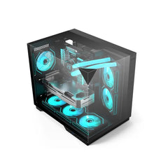 Acer V330B Mid Tower Gaming PC Case – Black (6-Fans)