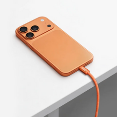 XPower CC240 240W Zinc Alloy Super-Speed Charging Cable - Orange