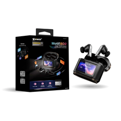 XPower Motif BD2 Twin noise canceling Bluetooth True Wireless Earbuds with large screen Black-4895246612881