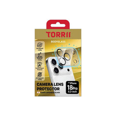 Torrii BODYGLASS Camera Lens Protector for iPhone 18 Pro – Clear