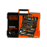 BLACK+DECKER 154 Pieces Hand Tool Kit for Home & Office Use