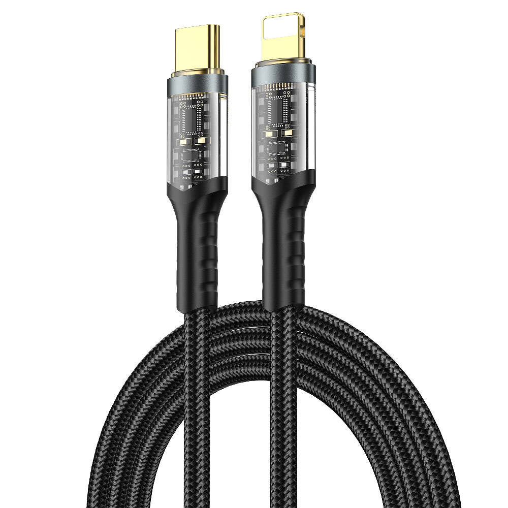 WIWU Wi-C016 C-LC to L, 30W (1.2M) Black