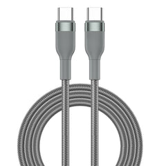 WIWU Consice 100W C-C Cable Wi-C017 C-C (2M) Grey