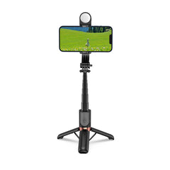WIWU Wi-SE011 Mini Selfie Stick(with filled lights) Black