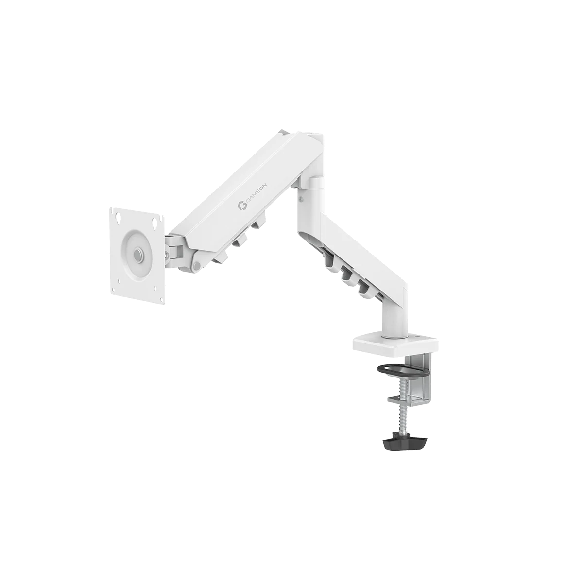 GAMEON GO-5501 Gas Mechanical Spring Single Monitor Arm For Gaming And Office Use - White