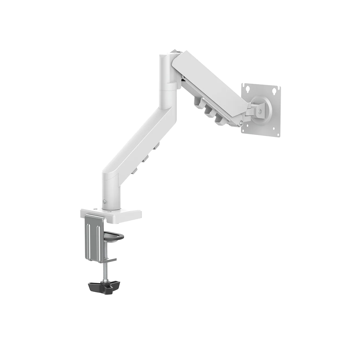 GAMEON GO-5501 Gas Mechanical Spring Single Monitor Arm For Gaming And Office Use - White