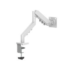 GAMEON GO-5501 Gas Mechanical Spring Single Monitor Arm For Gaming And Office Use - White