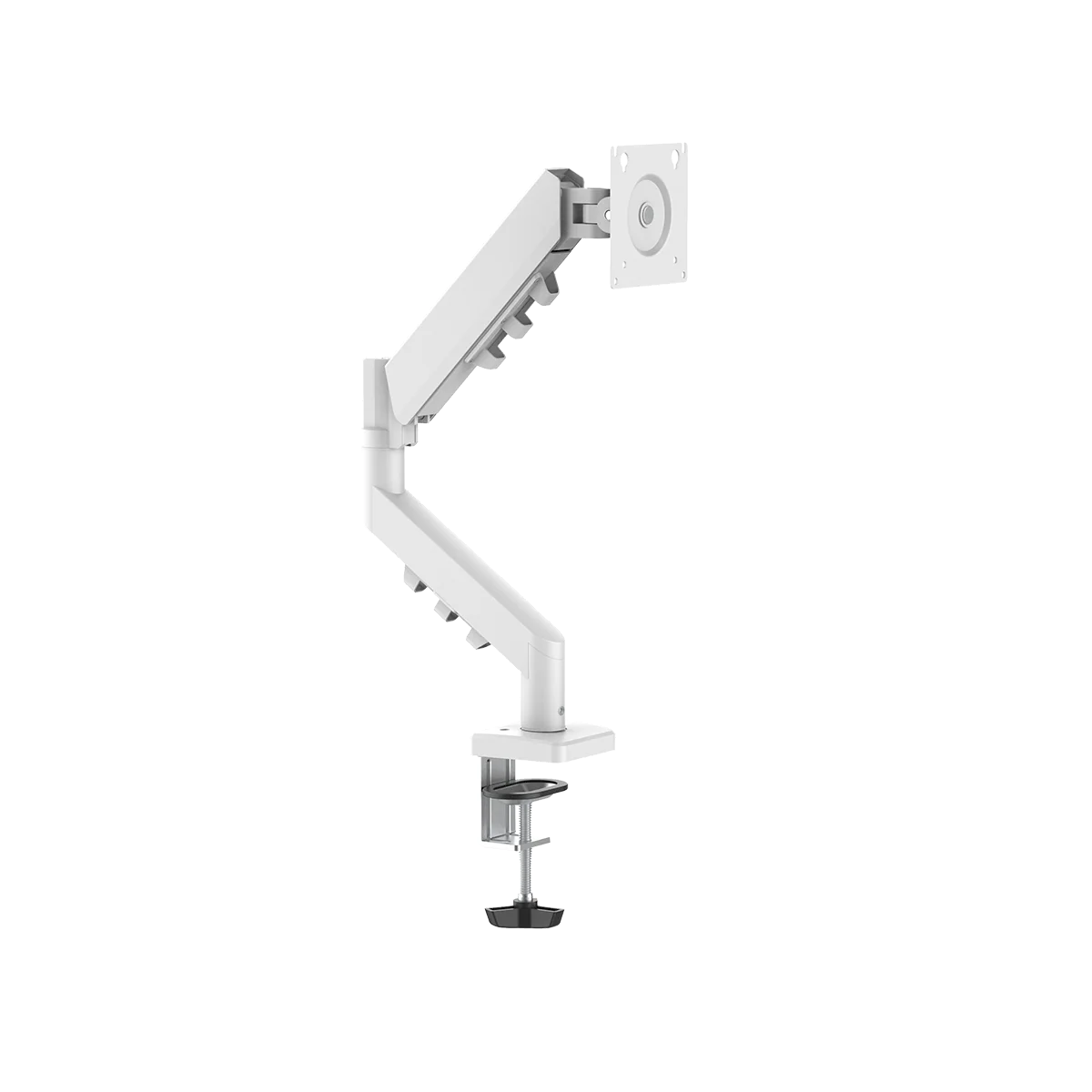GAMEON GO-5501 Gas Mechanical Spring Single Monitor Arm For Gaming And Office Use - White