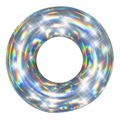 BESTWAY Φ1.07M IRIDESCENT SWIM RING (Contents:1 swim ring, repair patch.) Age 12+