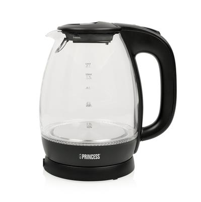 236072 PRINCESS GLASS KETTLE 2200W 1.7L