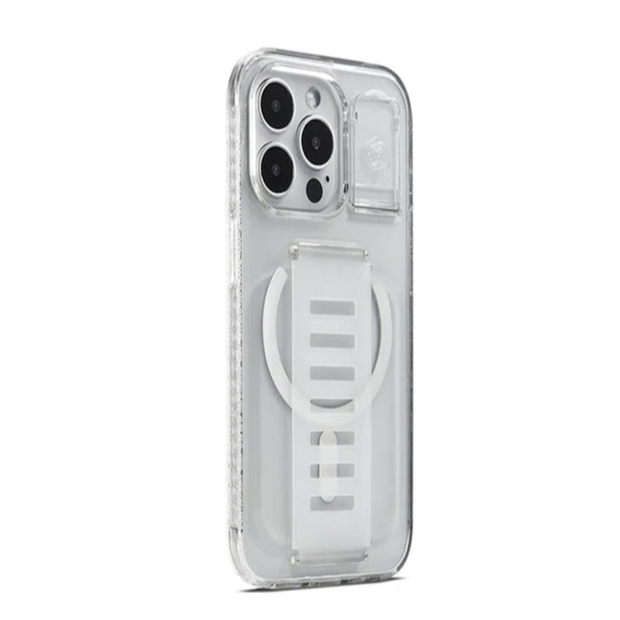 Grip2u Boost Case with Kickstand for iPhone 14 Pro-Magsafe,Clear