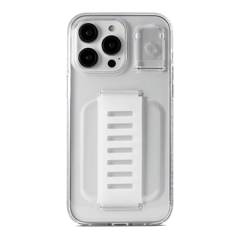 Grip2u Boost Case with Kickstand for iPhone 14 Pro Max,Clear