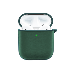 WIWU Calfskin Genuine Leather AirPods Case,green