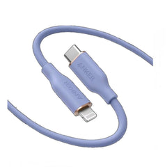 Anker PowerLine III Flow USBC to Lightning (0.9m/3ft),purple