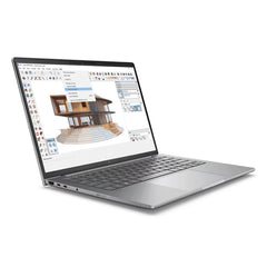 HP ZBook 8 G1i Mobile Workstation Laptop, Intel Core Ultra 7 255H Processor, 16GB RAM, 1TB SSD, 14" WUXGA Display, 4GB NVIDIA RTX 500 Ada Graphics, Windows 11 Pro, English & Arabic Backlit Keyboard, 1