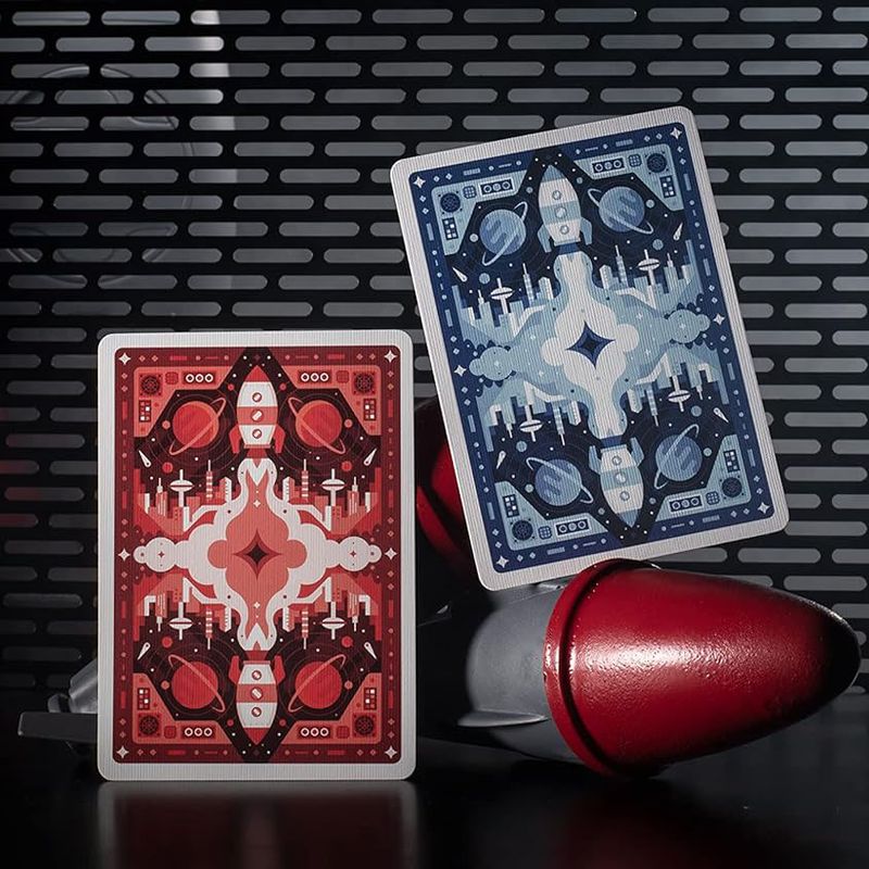 Bicycle Retro Rocket Playing Cards