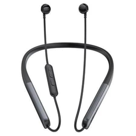 سماعات أذن بلوتوث Acefast N1 سوداء اللون، تُعلق حول الرقبة