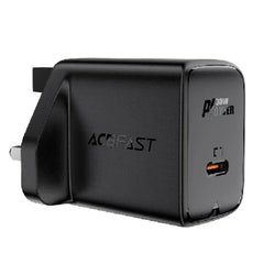 ACEFAST A24 PD30W GaN single USB-C charger (UK) black