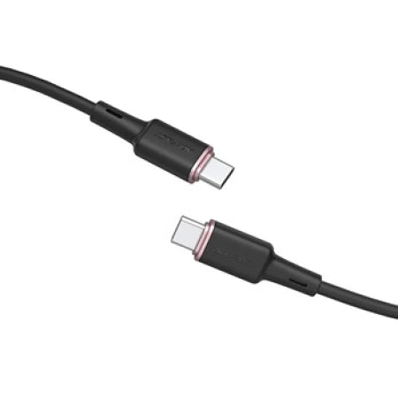 ACEFAST C2-03 USB-C to USB-C zinc alloy silicone charging data cable black