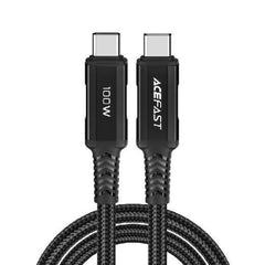 ACEFAST C4-03 USB-C to USB-C 100W aluminum alloy charging data cable black