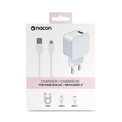 محول التيار الكهربائي لجهاز Meta Quest 2 من شركة Nacon