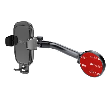 Brave Car Phone Holder One Button Release Foldable Free Mount