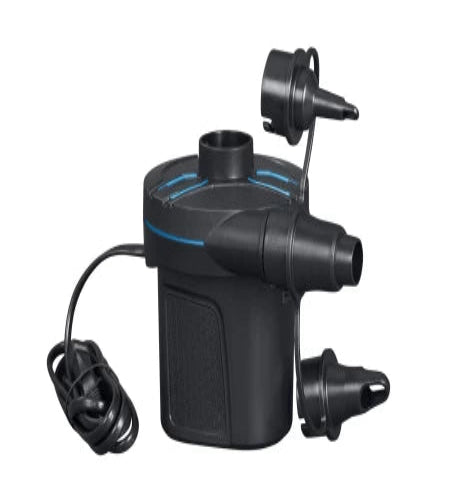 BESTWAY POWERTOUCH AC ELECTRIC AIR PUMP (power pump, 3 valve adaptors, 220-240v/50/60HZ)