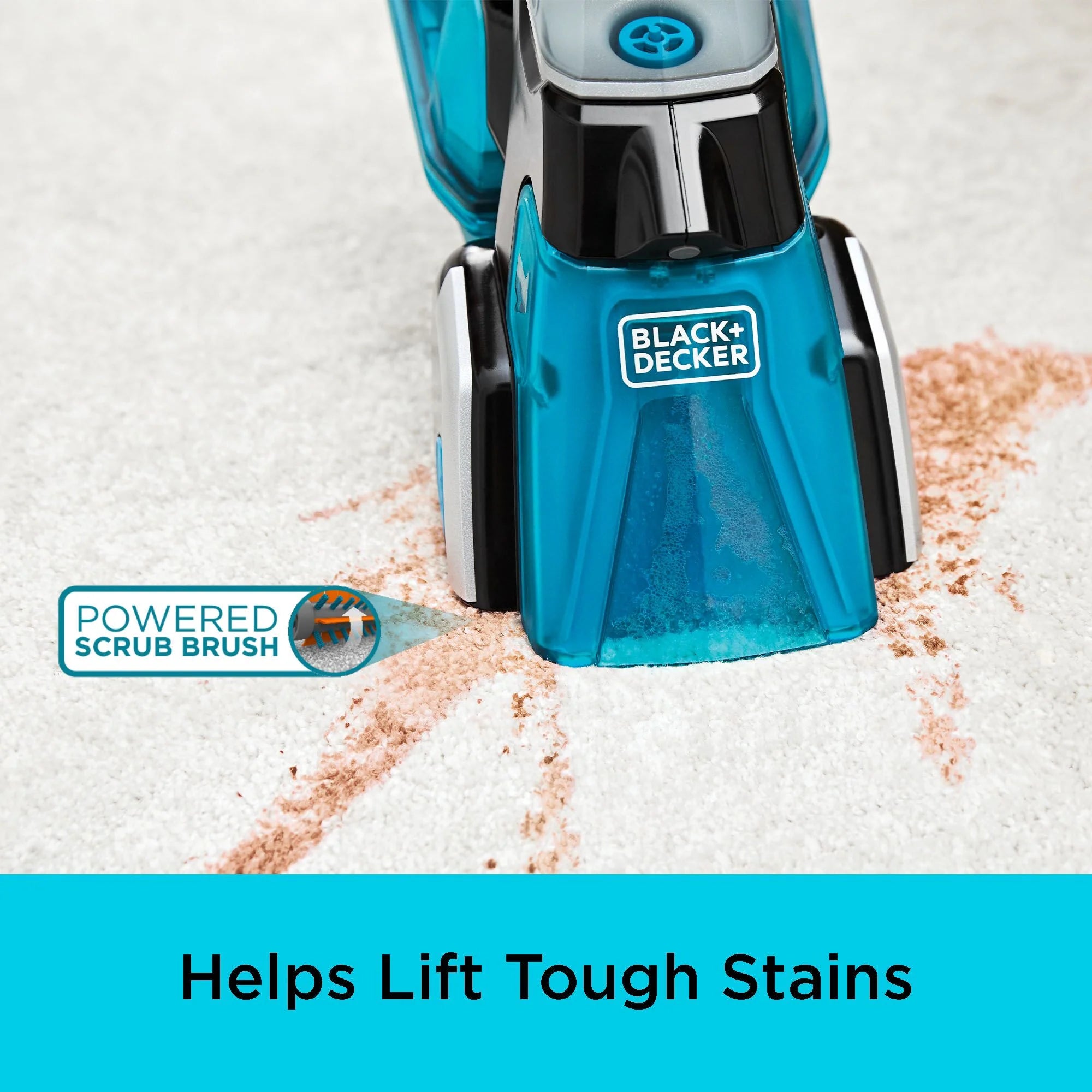 B+D 12V Spillbuster™ wet and dry spot cleaner with powered brush (12AW)