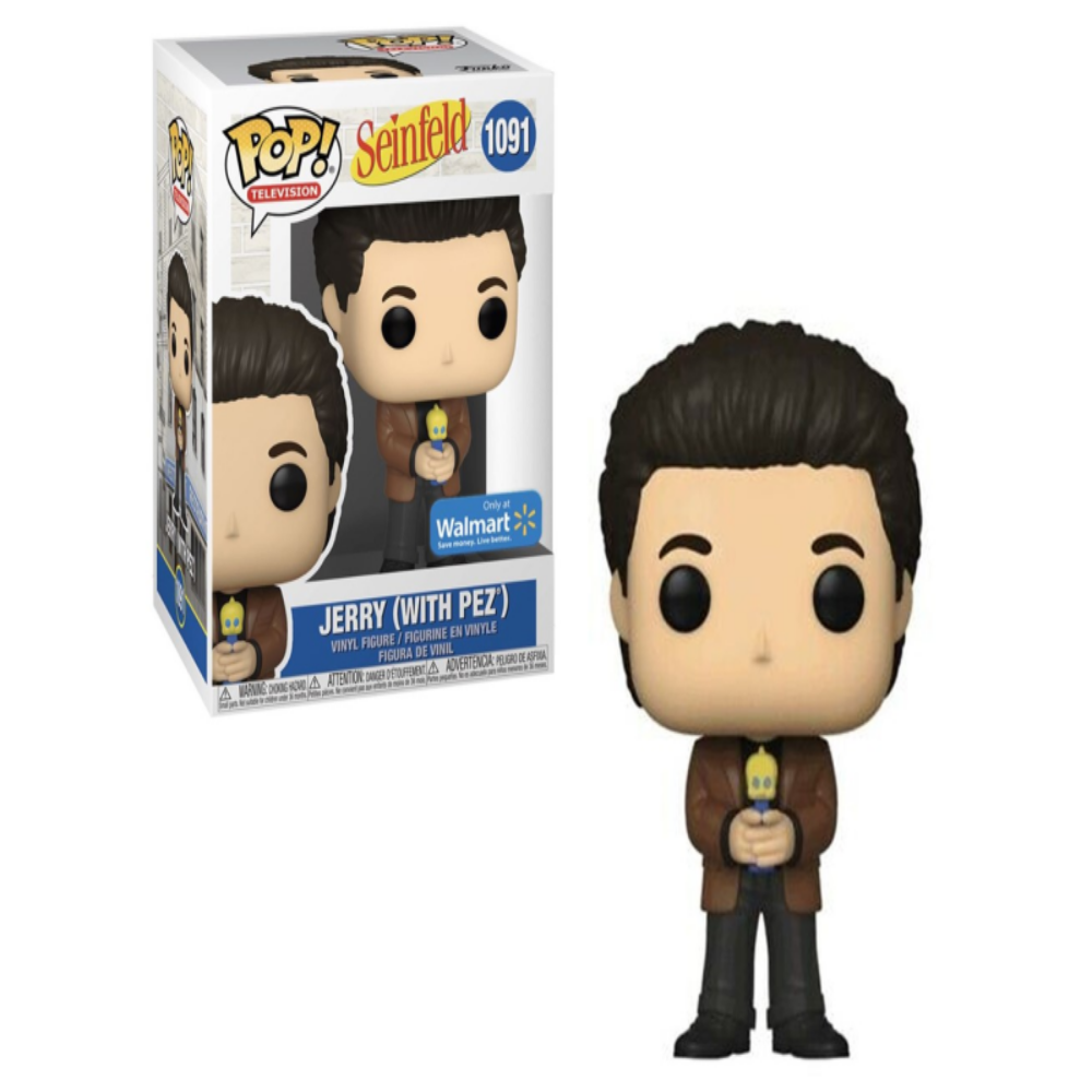 FUNKO Figure Jerry w/ PEZ (Exc) from POP TV: Seinfeld