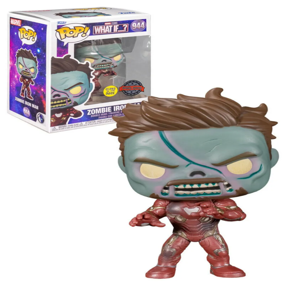 FUNKO ZOMBIE IRON MAN FIGURE FROM POP: MARVEL