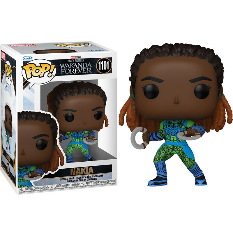 FUNKO BLACK PANTHER WAKANDA FOREVER NAKIA figure from POP: MARVE