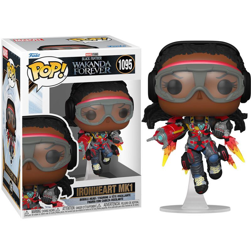 FUNKO BLACK PANTHER WAKANDA FOREVER IRONHEART MK1 FIGURE from POP: MARVEL