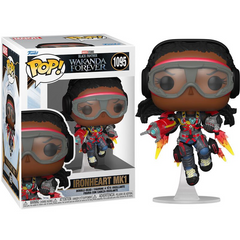 FUNKO BLACK PANTHER WAKANDA FOREVER IRONHEART MK1 FIGURE from POP: MARVEL